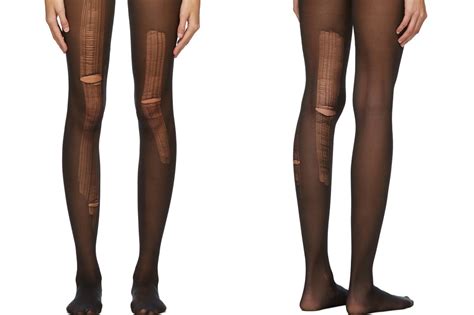 gucci tights stockings|distressed stockings gucci.